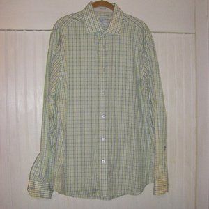 Bugatchi Button Shirt XL Flip Cuff
